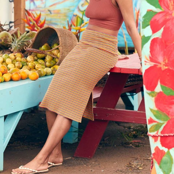 Aerie ribbed knit skirt - Picture 1 of 4